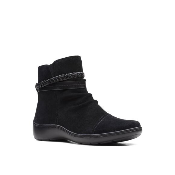 Used Clarks Women's Cora Braid Boot - Size 9 US - Picture 1 of 9